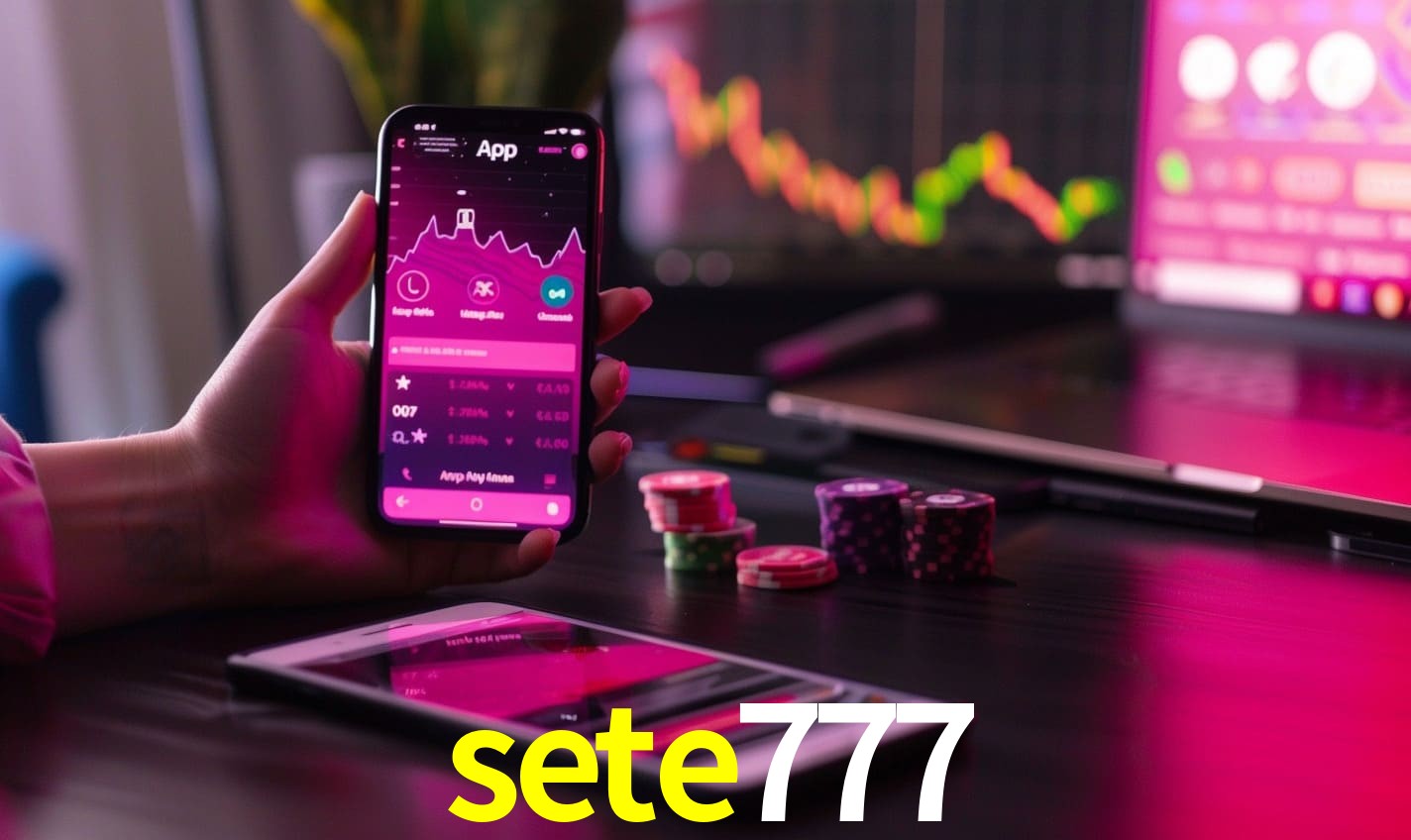 Comparação APP mobile vs versão web da sete777